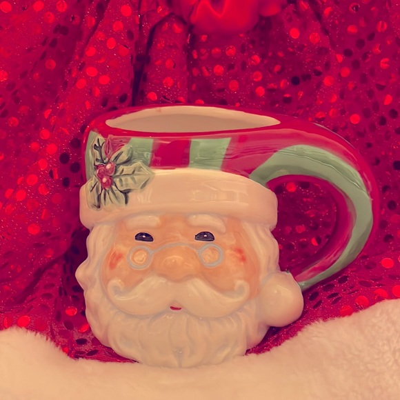 Certified International Holiday Mug &  Rachel Ashwell Snowflake KitchenTowel Set - Picture 10 of 10